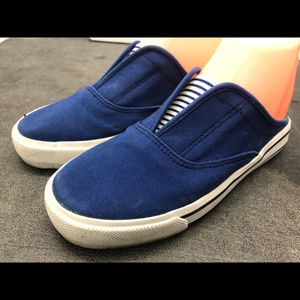 Just For Kicks Women’s Blue Slide On  Shoes Size 7